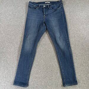 Levi's 311 Shaping Skinny Jeans Women's Size 31 Dark Wash Stretch Denim